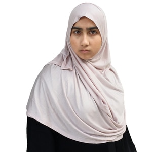 Pale Blush Ready-to-Wear Instant Jersey Hijab
