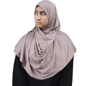 Rosy Brown Ready-to-Wear Instant Jersey Hijab