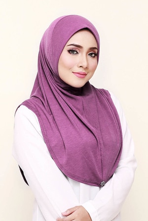 Wildberry Purple 1-Pc Al Amira Easy Hijab