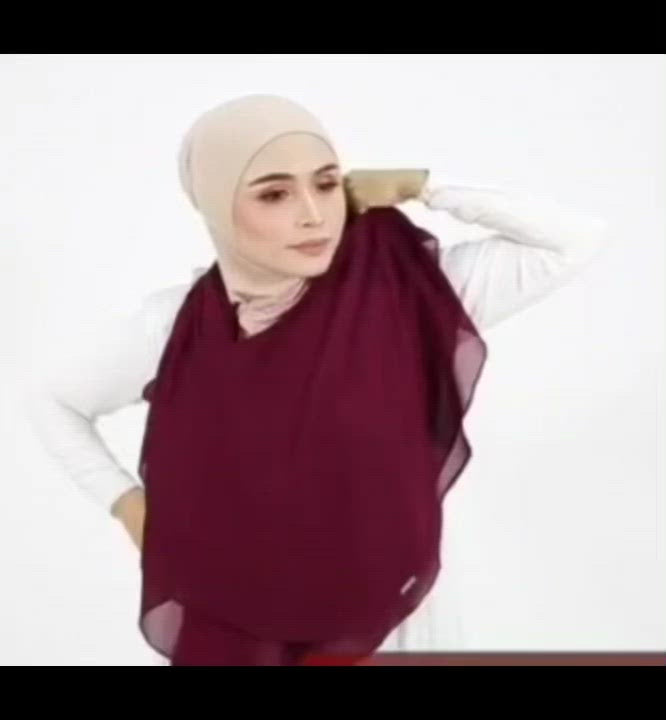 Instant Hijab Cape Kaftan with Square Hijab