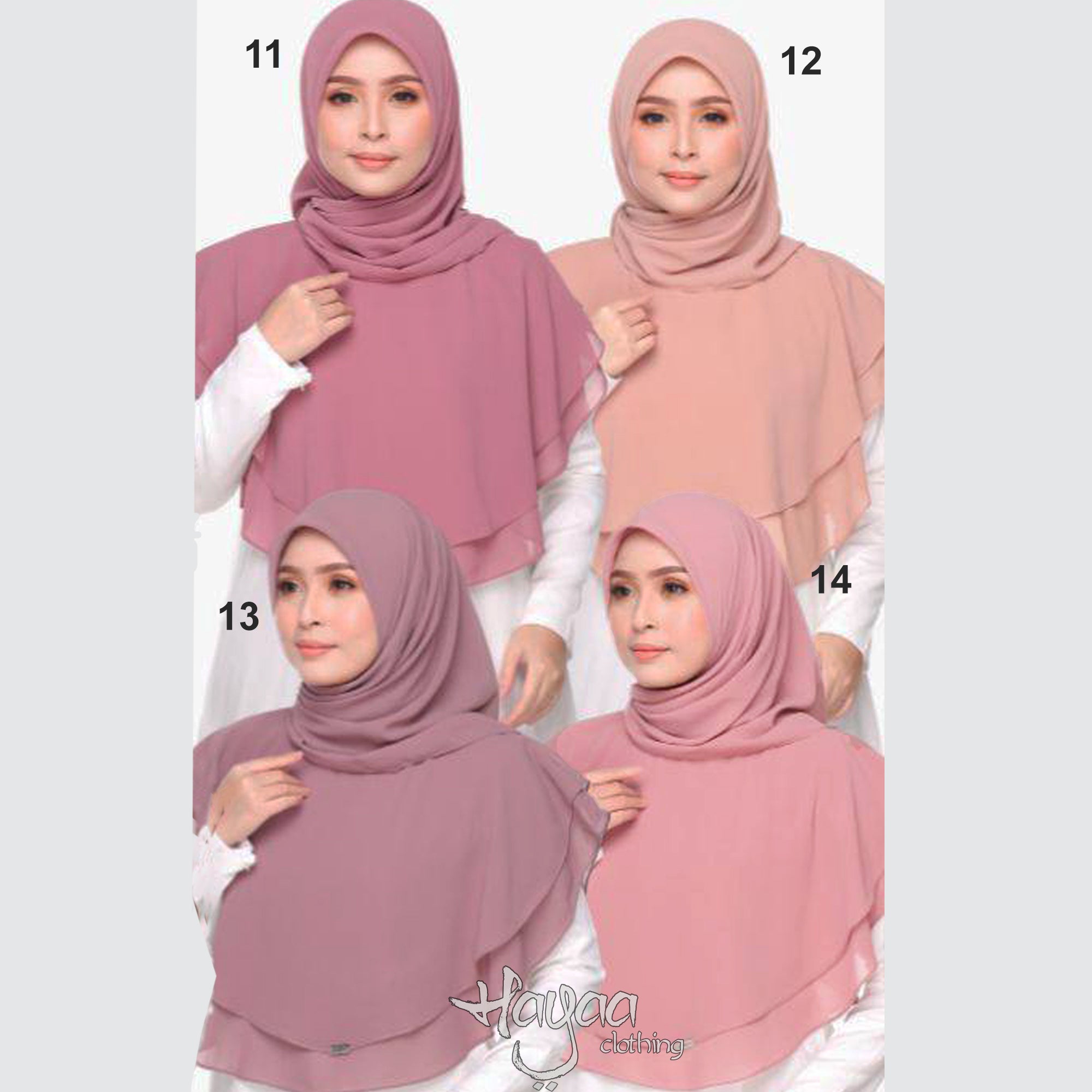 Instant Hijab Cape Kaftan with Square Hijab