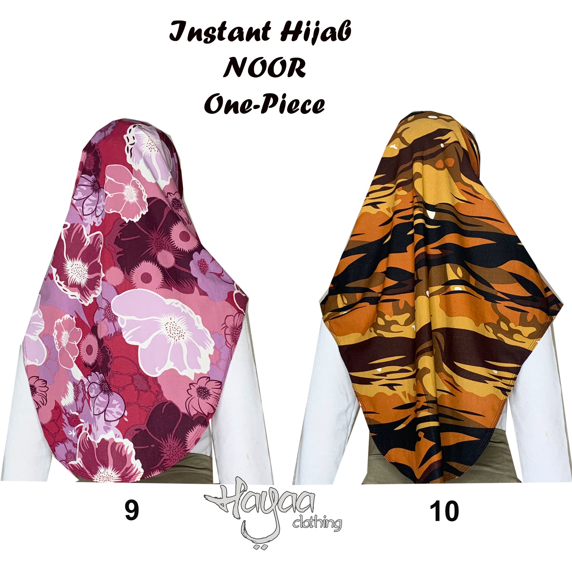 NOOR Printed one-piece Slip-on Instant 