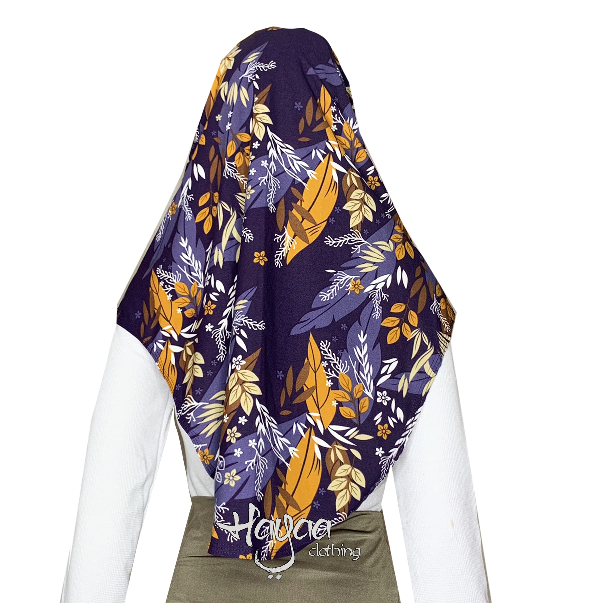 NOOR Purple Printed one-piece Slip-on Instant 