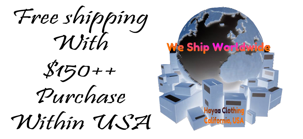 Hayaa Clothing Free Shipping