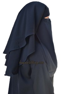 4 layers butterfly Saudi Niqab