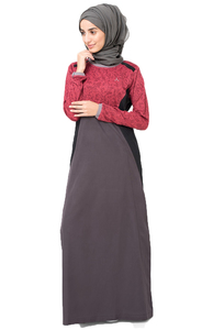 Silk Route Rosy Red Jilbab