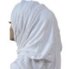 White Gold Dust Jersey Hijab Islamic Clothing