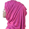 Magenta Gold Dust Jersey Hijab Islamic Clothing