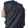 Black Gold Dust Jersey Hijab Islamic Clothing