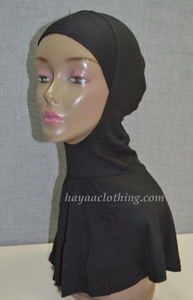Bigger Size Ninja Underscarf - Black