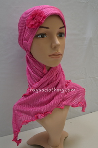Turban Hijab Chemo Hat - Fuchia