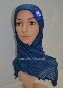Turban Hijab Chemo Hat - Navy